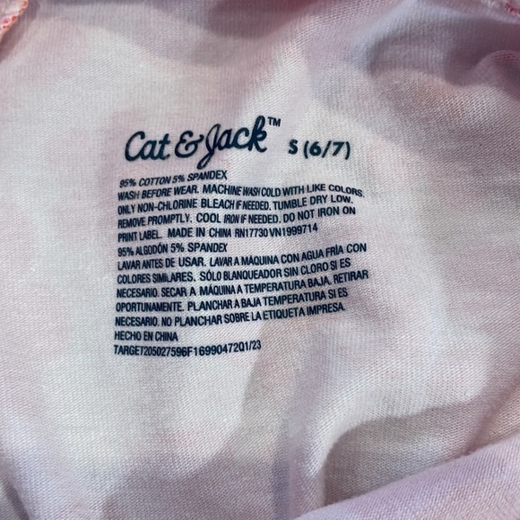 Cat & Jack Girls Leggings - Floral Print - Size S (6/7) - Picture 8 of 15